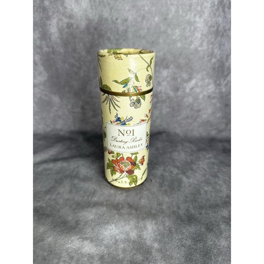 Vintage Laura Ashley No. 1 Dusting Powder 3.5‎ oz New